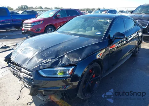 2019 Audi S5 Premium Plus из США, поврежденный, VIN WAUB4CF50KA079634